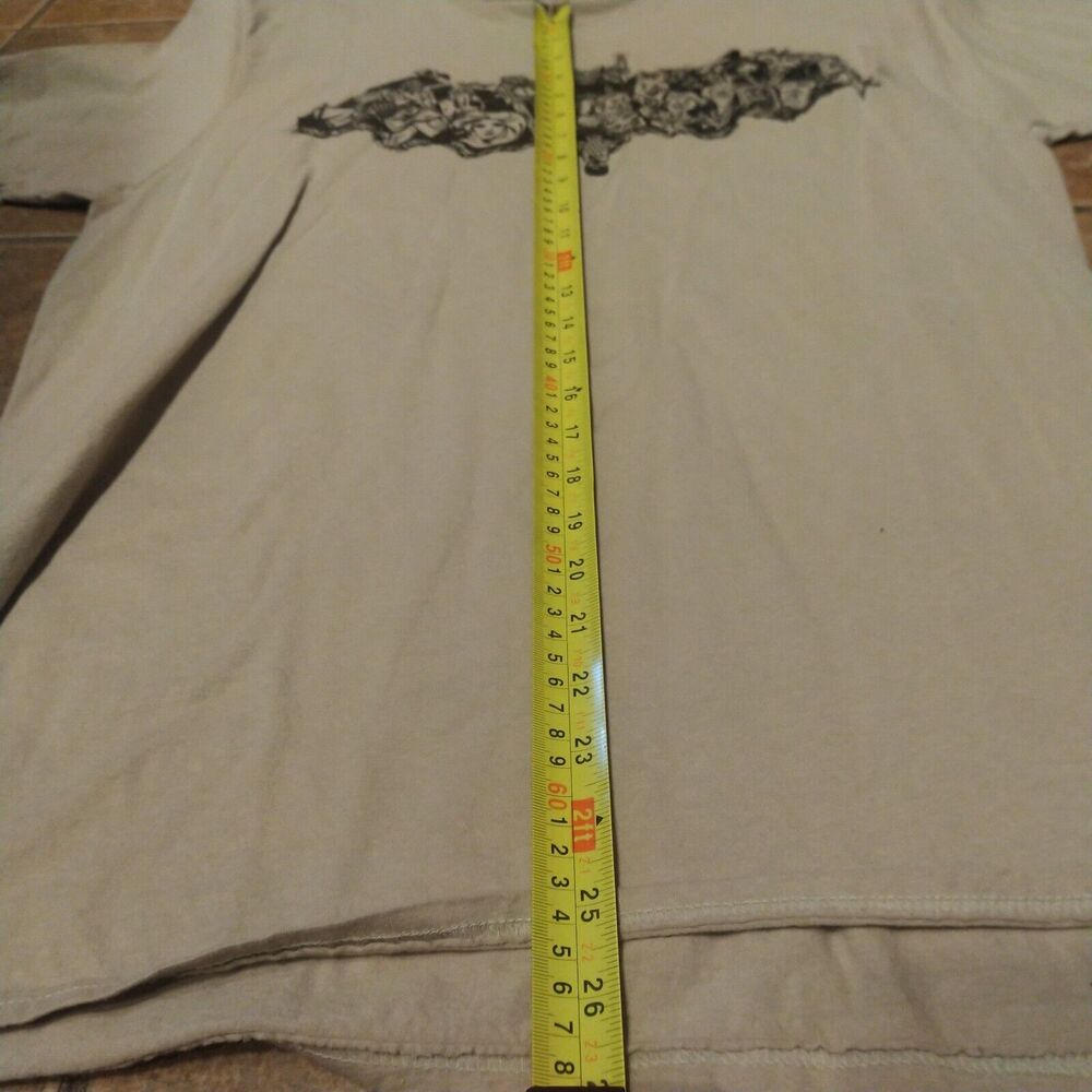 Disneyland Walt Disney World Haunted Mansion Gray Cotton T-Shirt Size L - Picture 7 of 9